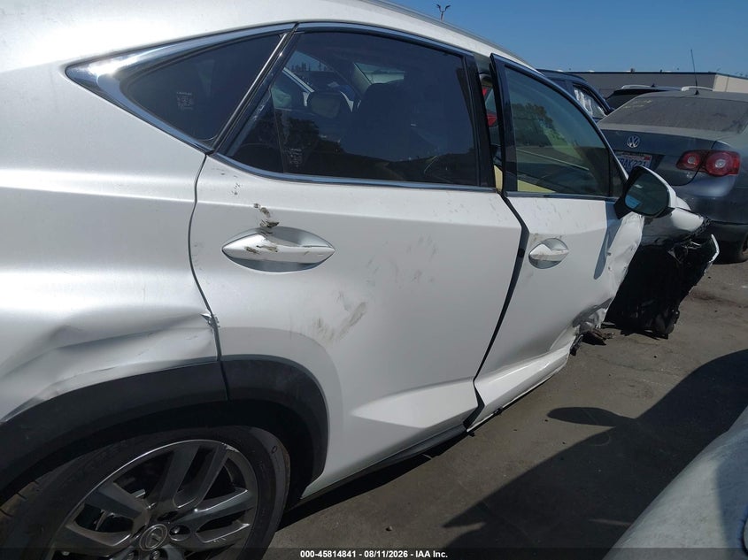 LEXUS NX 200T 2015 VIN JTJBARBZ4F2002575
