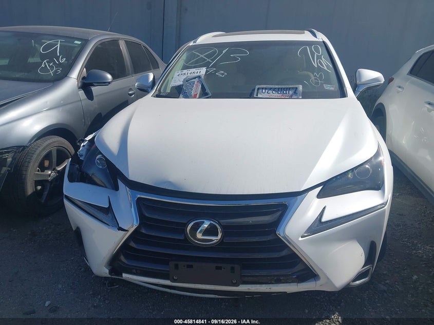 LEXUS NX 200T 2015 VIN JTJBARBZ4F2002575