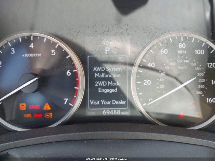 2015 LEXUS NX 200T auction photo 7