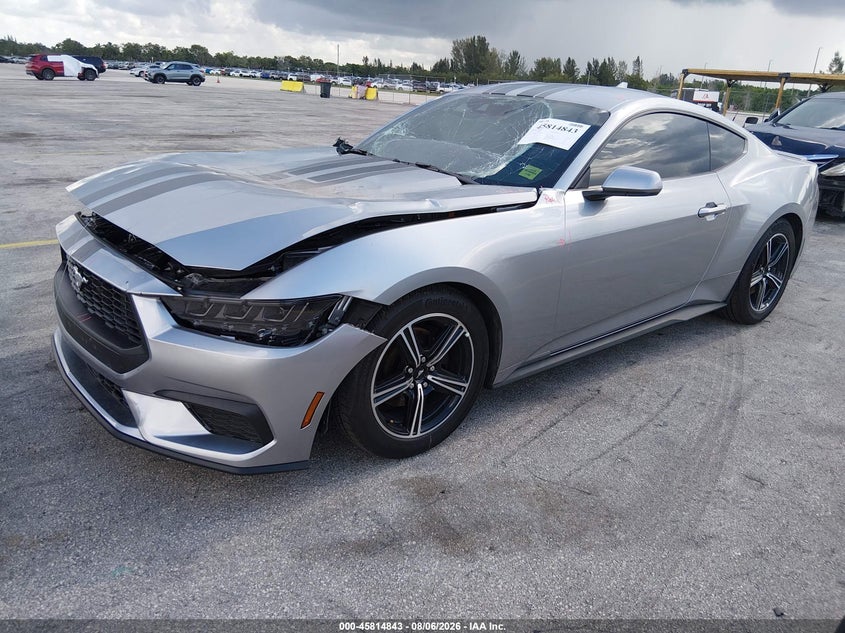 Vin: 1fa6p8th5s5129207, lot: 46313689, ford mustang ecoboost premium fastback 20252