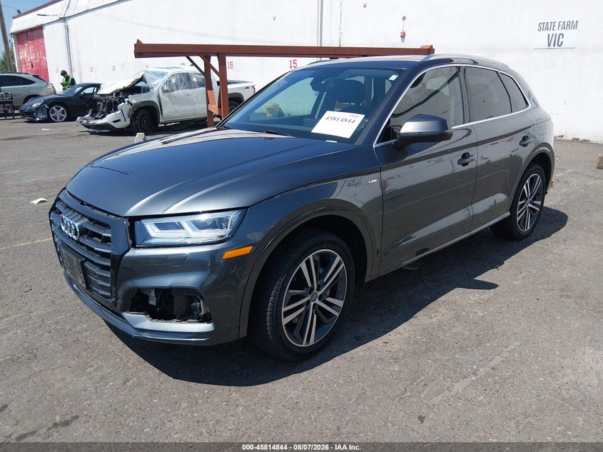 Vin: wa1e2afy0l2046126, lot: 46313690, audi q5 premium plus 55 tfsi e quattro s tronic 20202