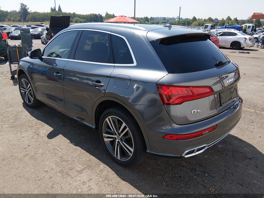 Vin: wa1e2afy0l2046126, lot: 46313690, audi q5 premium plus 55 tfsi e quattro s tronic 20203