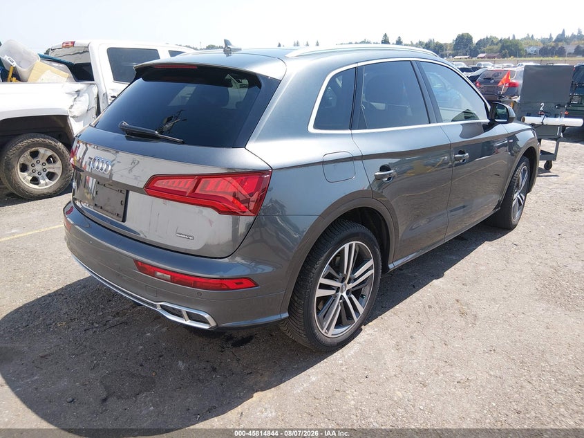 Vin: wa1e2afy0l2046126, lot: 46313690, audi q5 premium plus 55 tfsi e quattro s tronic 20204