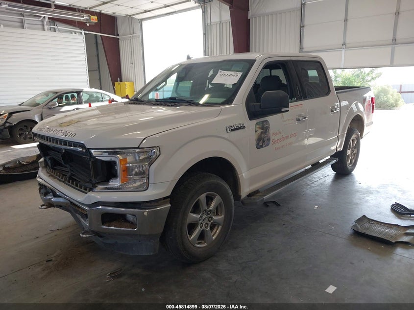 Vin: 1ftew1e40kke06549, lot: 46313745, ford f-150 xlt 20192