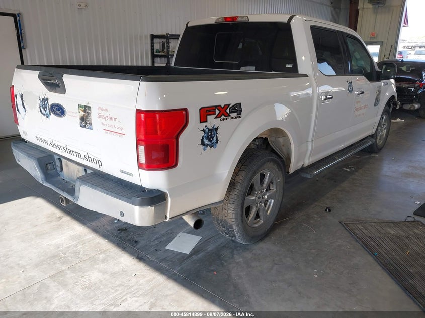 Vin: 1ftew1e40kke06549, lot: 46313745, ford f-150 xlt 20194