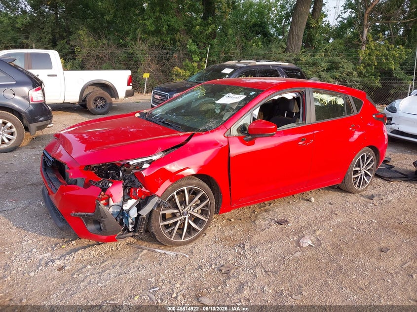 Vin: jf1guafc4s8221282, lot: 46313768, subaru impreza sport 5-door 20252