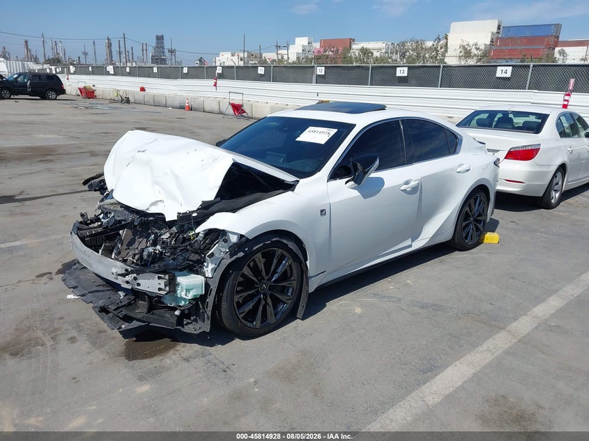 Vin: jthgz1b27p5066422, lot: 46313774, lexus is 350 f sport 20232
