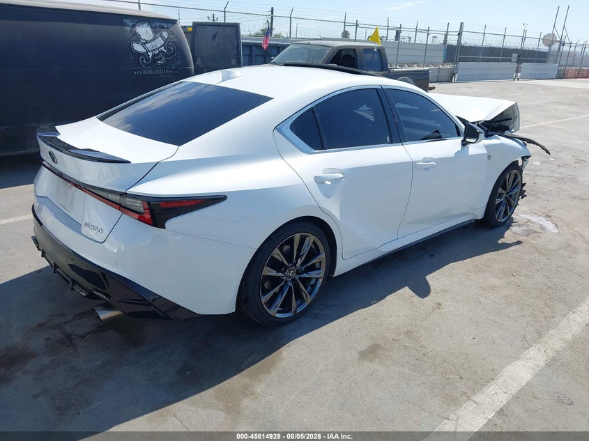 Vin: jthgz1b27p5066422, lot: 46313774, lexus is 350 f sport 20234