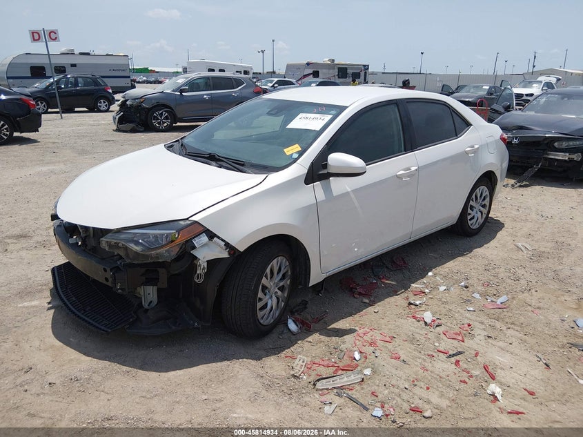 2017 Toyota Corolla, Удар спереди, IAAI, VIN 5YFBURHE1HP680753 — фото 2