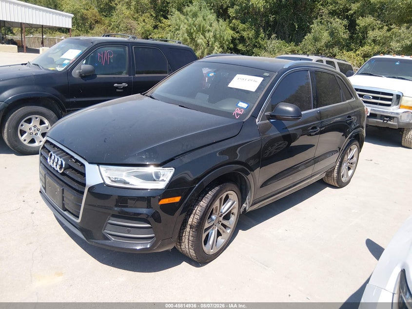 Vin: wa1bfcfsxgr012027, lot: 46313782, audi q3 2.0t premium plus 20162
