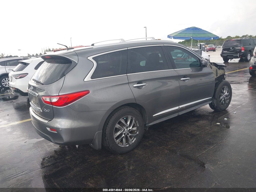 Vin: 5n1al0mn9fc549751, lot: 46313790, infiniti qx60 20154