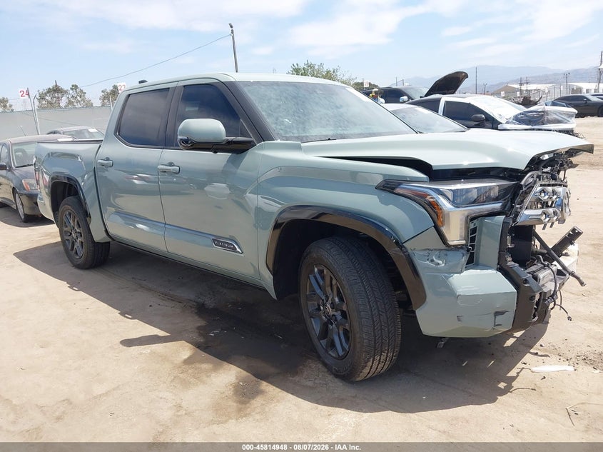 Vin: 5tfna5db6sx314791, lot: 46313794, toyota tundra platinum 2025 img_1