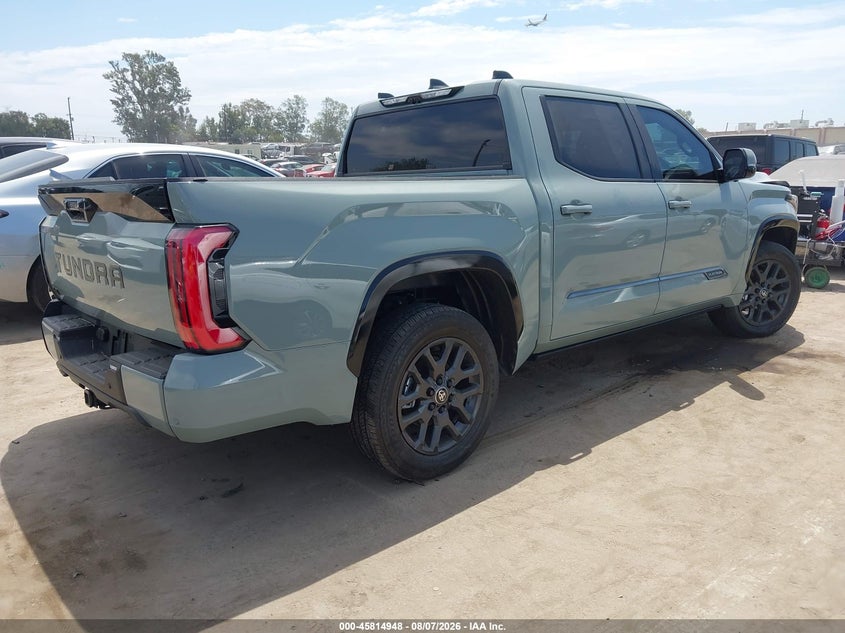 Vin: 5tfna5db6sx314791, lot: 46313794, toyota tundra platinum 20254
