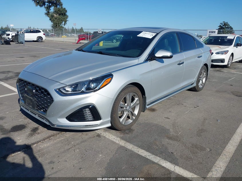 Vin: 5npe34af1jh680440, lot: 46313796, hyundai sonata sport 20182
