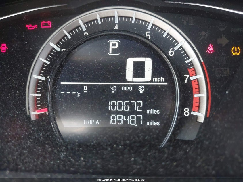 2016 HONDA CIVIC SEDAN 2.0L I-4 DOHC, VVT, 158HP