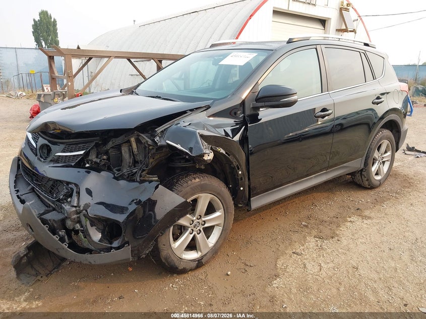 Vin: 2t3rfrev8fw355050, lot: 46313812, toyota rav4 xle 20152