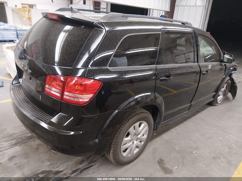 Vin: 3c4pdcab1gt195074, lot: 46313836, dodge journey se 20164