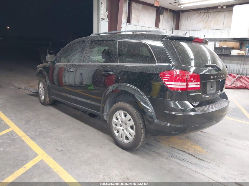 Vin: 3c4pdcab1gt195074, lot: 46313836, dodge journey se 20163