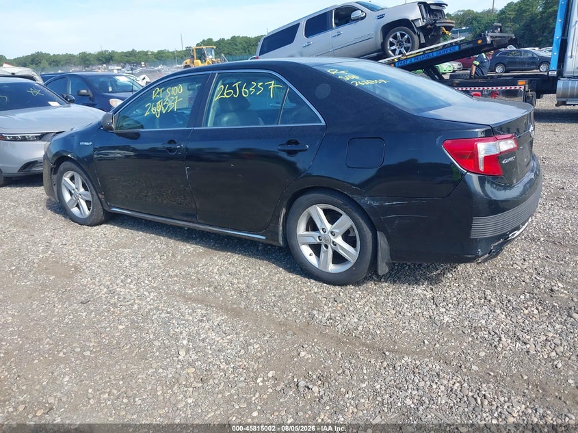 2014 TOYOTA CAMRY HYBRID auction photo 3
