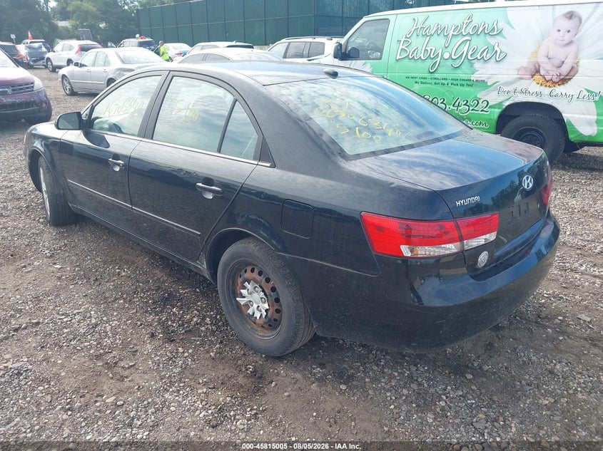 2008 HYUNDAI SONATA auction photo 3