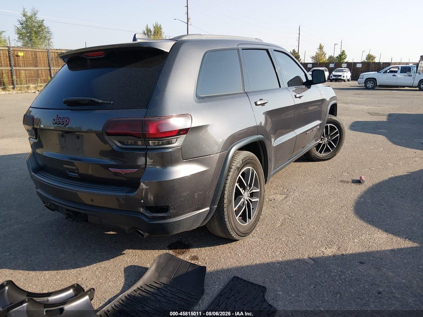 Vin: 1c4rjflt4hc935318, lot: 46313857, jeep grand cherokee trailhawk 20174