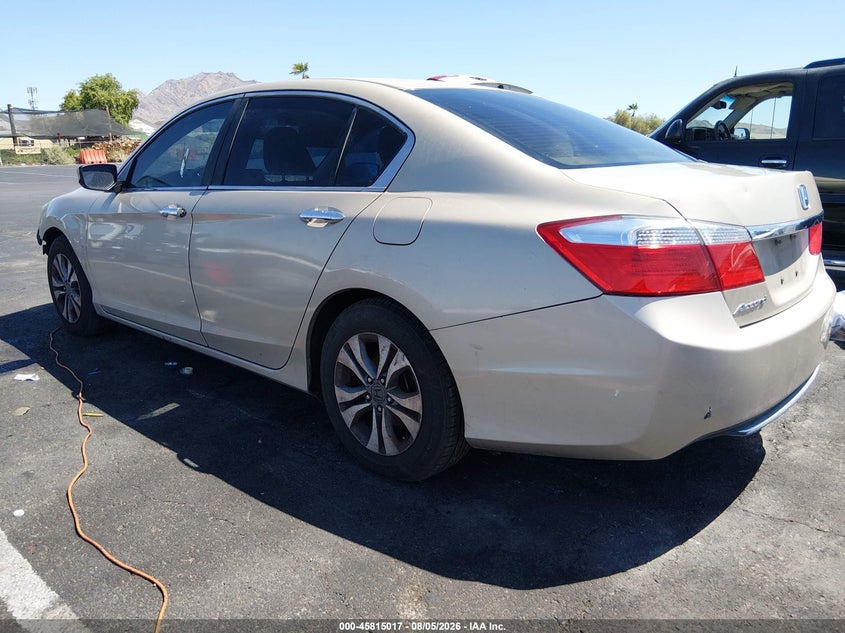 Vin: 1hgcr2f35da178021, lot: 46313863, honda accord lx 20133