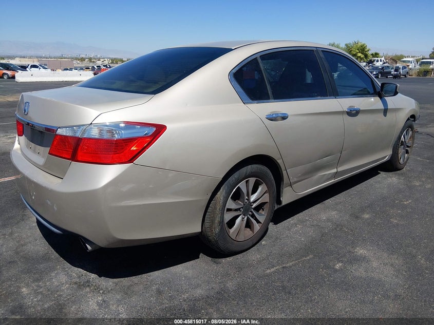Vin: 1hgcr2f35da178021, lot: 46313863, honda accord lx 20134