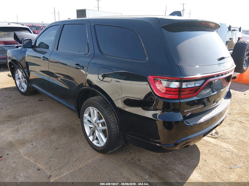 Vin: 1c4rdjdg9pc687836, lot: 46313883, dodge durango gt awd 20233