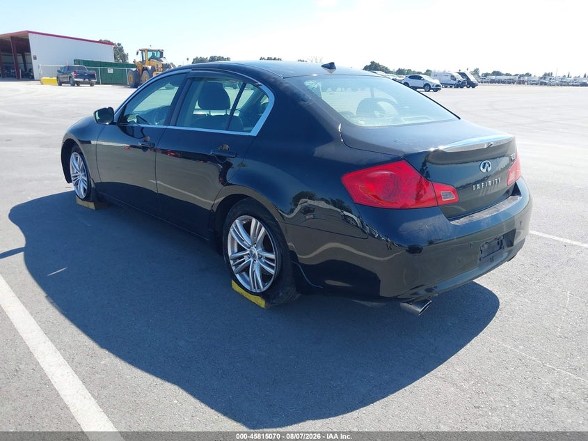 Vin: jn1cv6ap1bm509526, lot: 46313916, infiniti g37 journey 20113