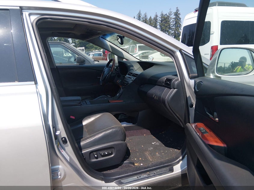 LEXUS RX 450H 2011 VIN JTJBC1BA3B2421548