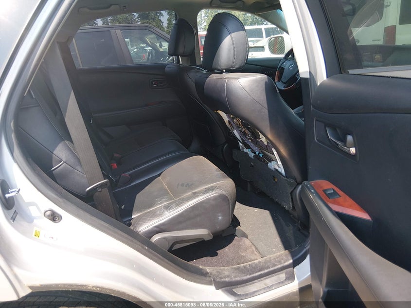 LEXUS RX 450H 2011 VIN JTJBC1BA3B2421548