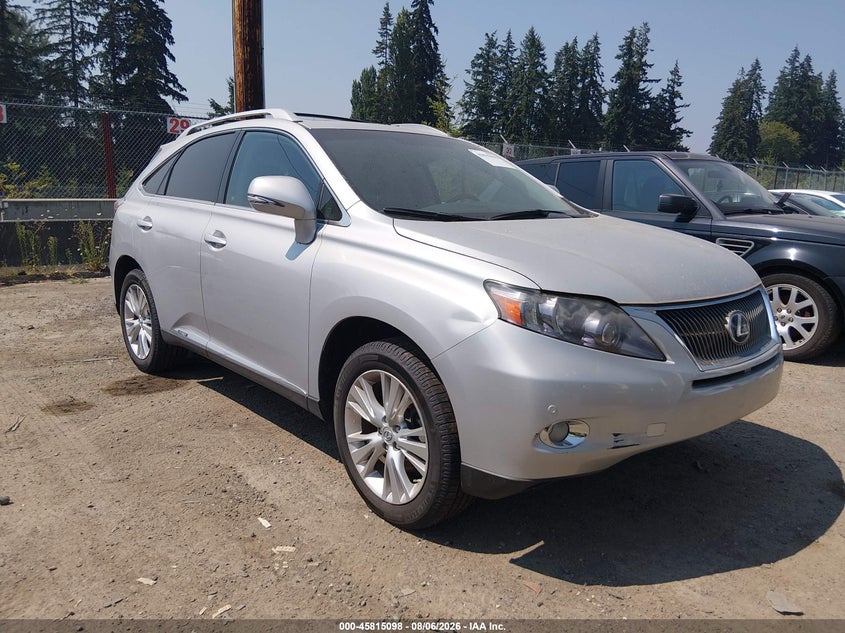 2011 LEXUS RX 450H auction photo 1