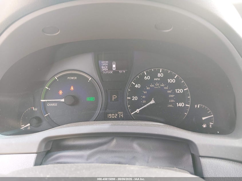 2011 LEXUS RX 450H auction photo 7