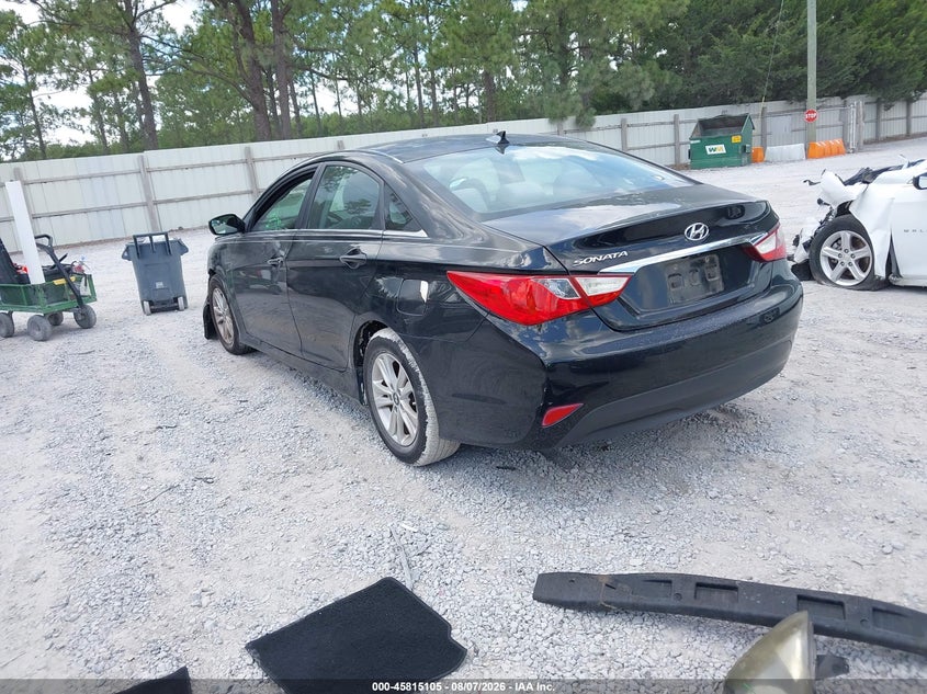 Vin: 5npeb4ac5eh905327, lot: 46313951, hyundai sonata gls 20143