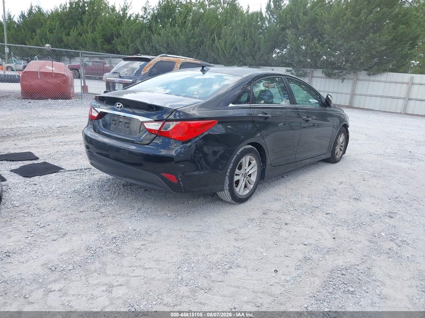Vin: 5npeb4ac5eh905327, lot: 46313951, hyundai sonata gls 20144