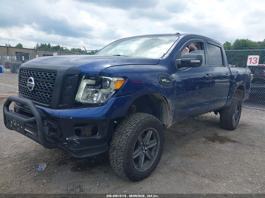 Vin: 1n6aa1e53hn550297, lot: 46313962, nissan titan sl 20172
