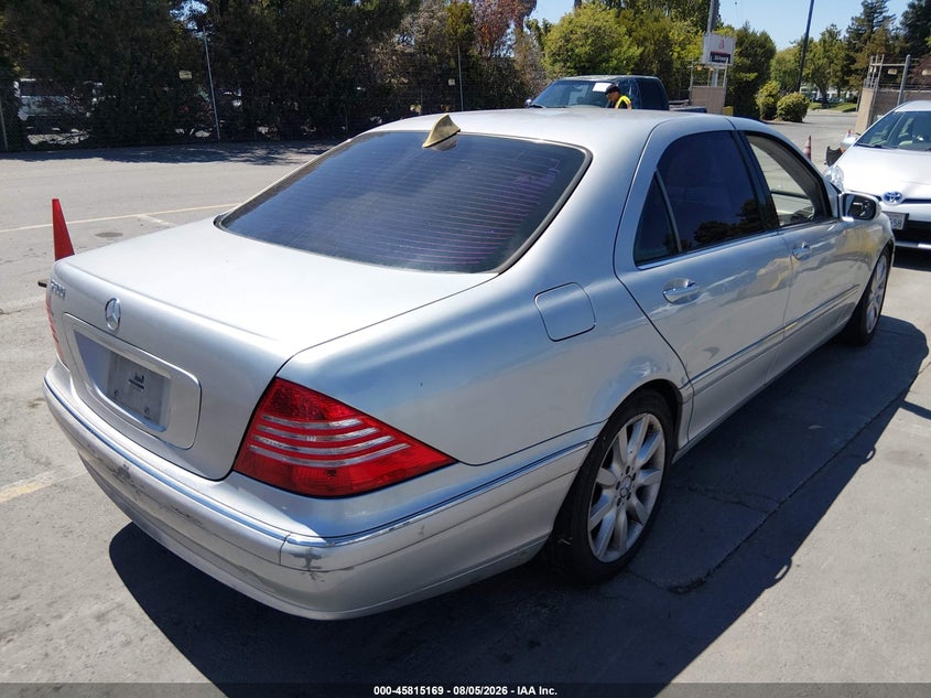 2004 MERCEDES-BENZ S 500 auction photo 4