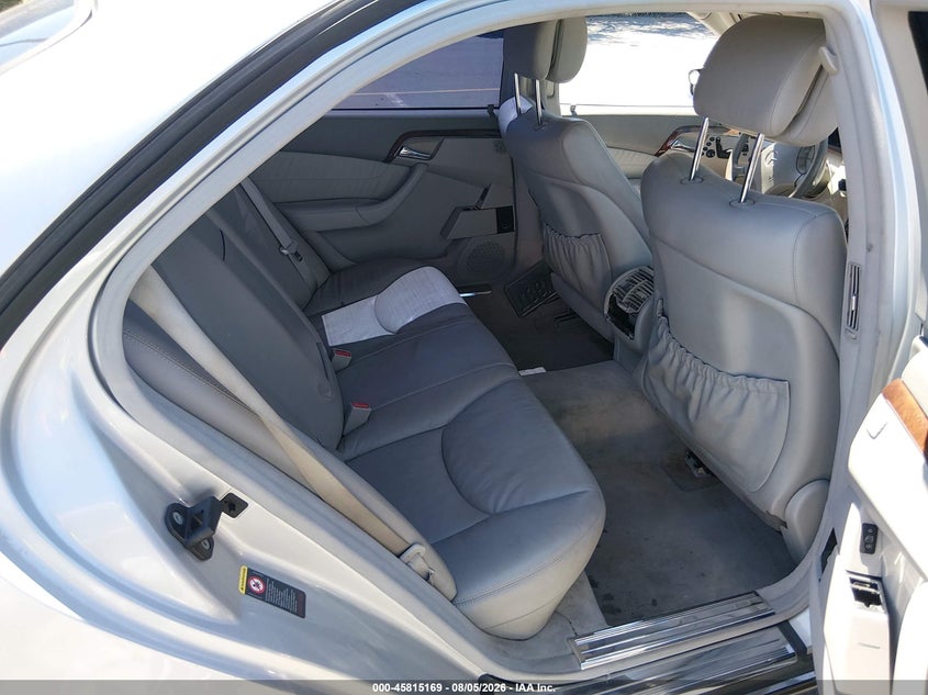 2004 MERCEDES-BENZ S 500 auction photo 8