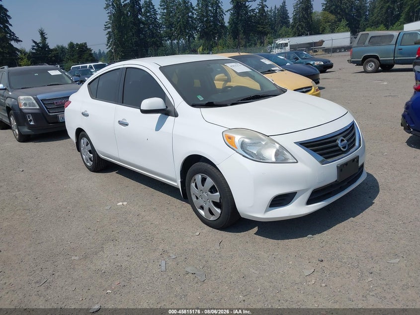 2012 NISSAN VERSA auction photo 1