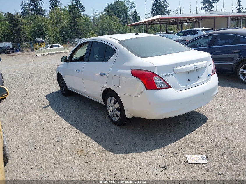 2012 NISSAN VERSA auction photo 3