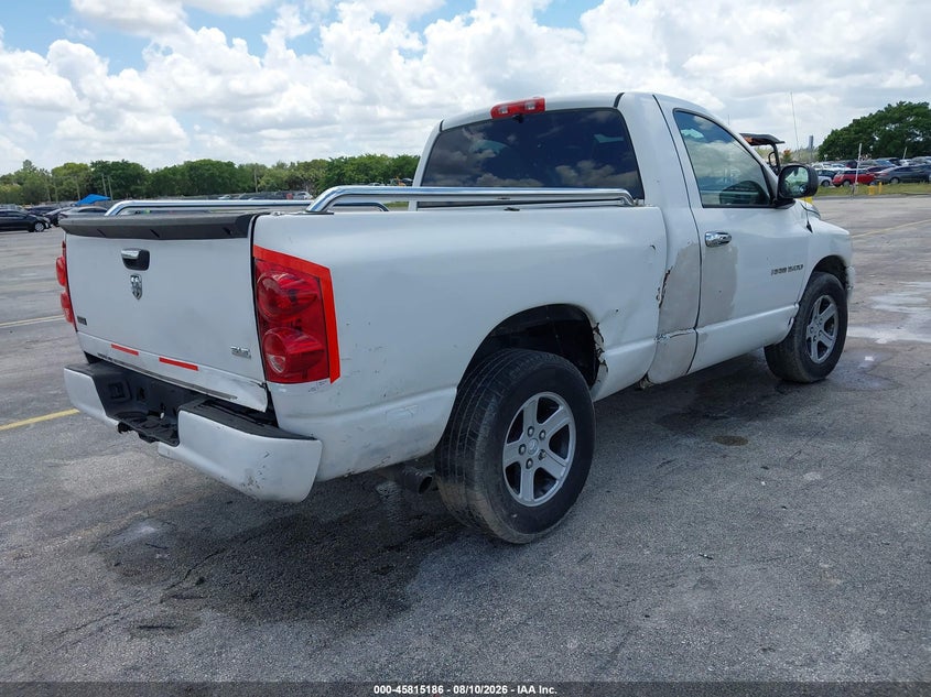 2007 DODGE RAM TRUCK 4.7L V-8 235HP