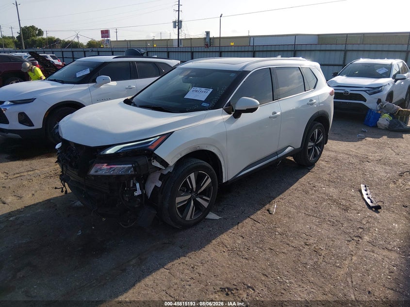 Vin: jn8bt3dc7pw108522, lot: 46314039, nissan rogue platinum fwd 20232