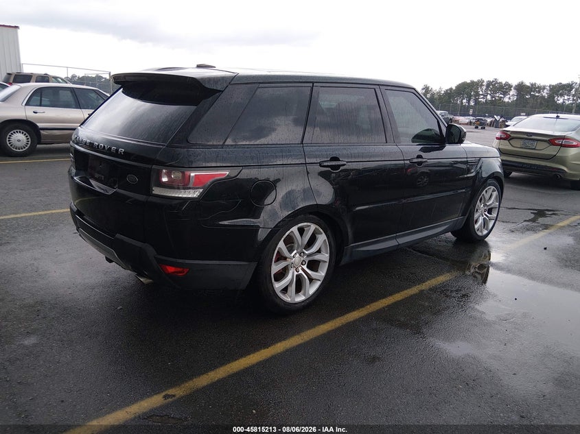 Vin: salwv2ef0ea321910, lot: 46314059, land rover range rover sport 5.0l v8 supercharged autobiography 20144