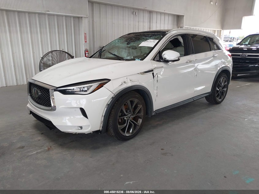 Vin: 3pcaj5m30kf105287, lot: 46314111, infiniti qx50 essential 20192