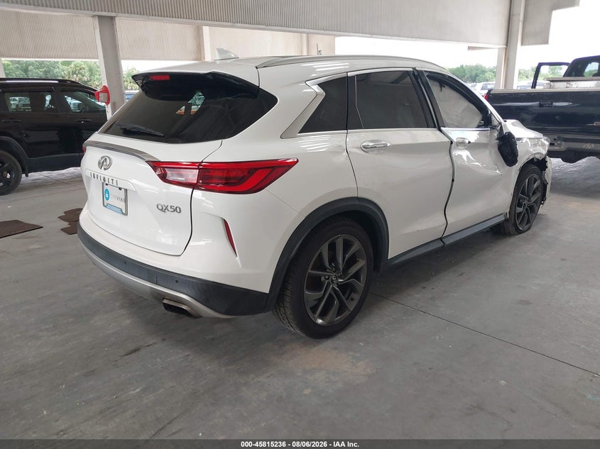Vin: 3pcaj5m30kf105287, lot: 46314111, infiniti qx50 essential 20194