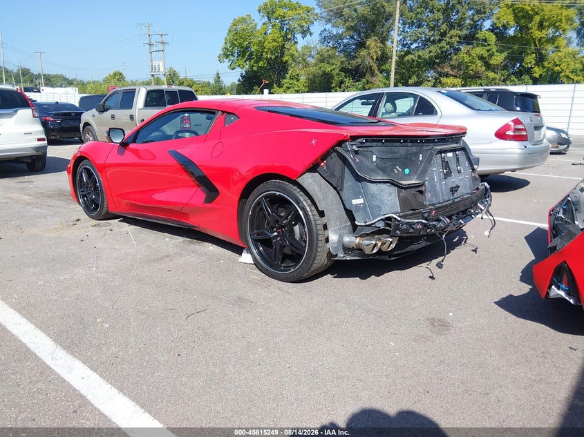 Vin: 1g1ya2d45n5110814, lot: 46314130, chevrolet corvette 1lt 20223