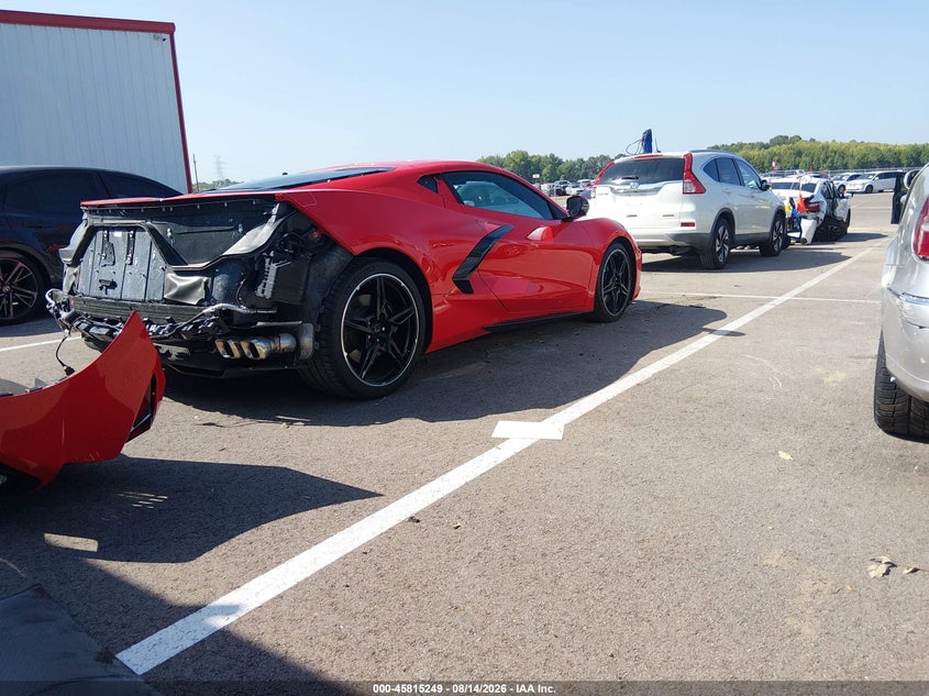 Vin: 1g1ya2d45n5110814, lot: 46314130, chevrolet corvette 1lt 20224