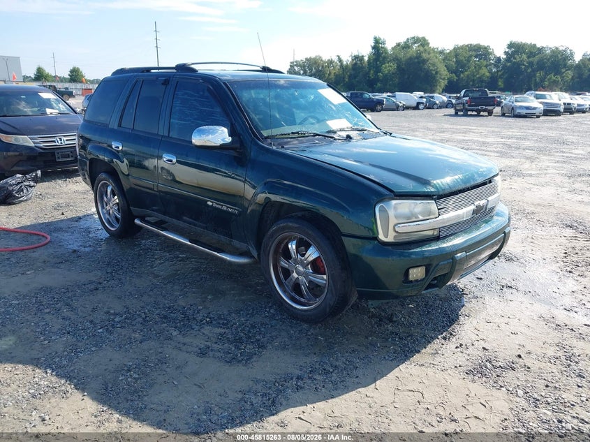 CHEVROLET TRAILBLAZER 2002 VIN 1GNDT13S922262920