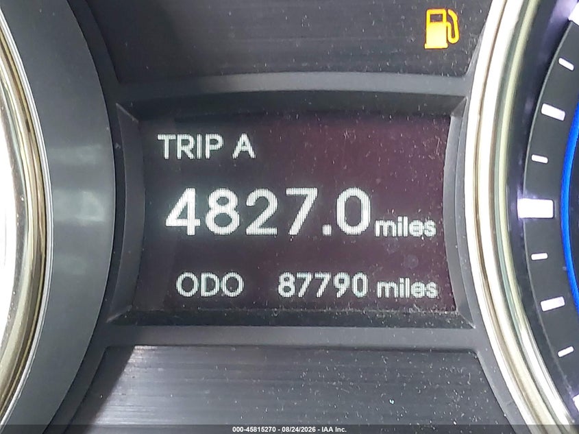 2013 HYUNDAI SONATA SEDAN 2.4L I-4 DI, DOHC, VVT, 198HP