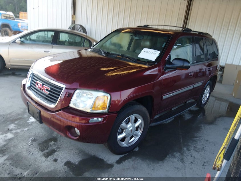 2003 GMC Envoy Slt, Обычный износ, IAAI, VIN 1GKDS13S332199072 — фото 2